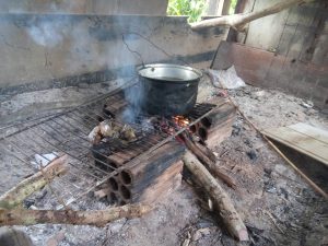 O extinto fogão de lenha