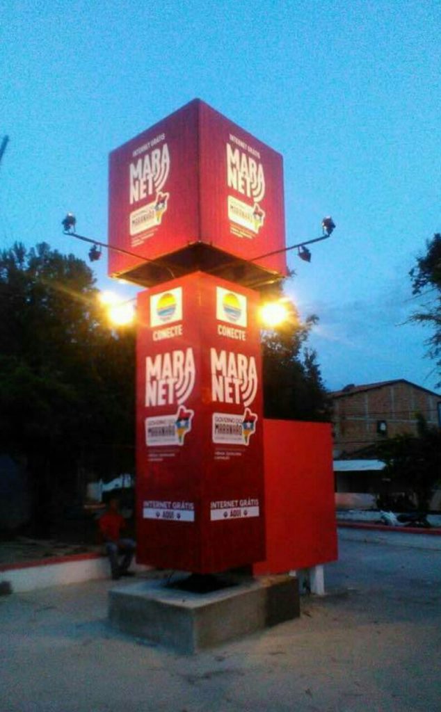 Torre Instalada em Vitória do Mearim Maranhão